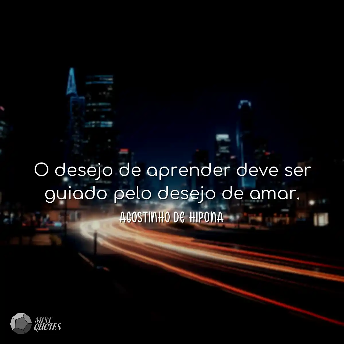 O desejo de aprender deve ser guiado pel