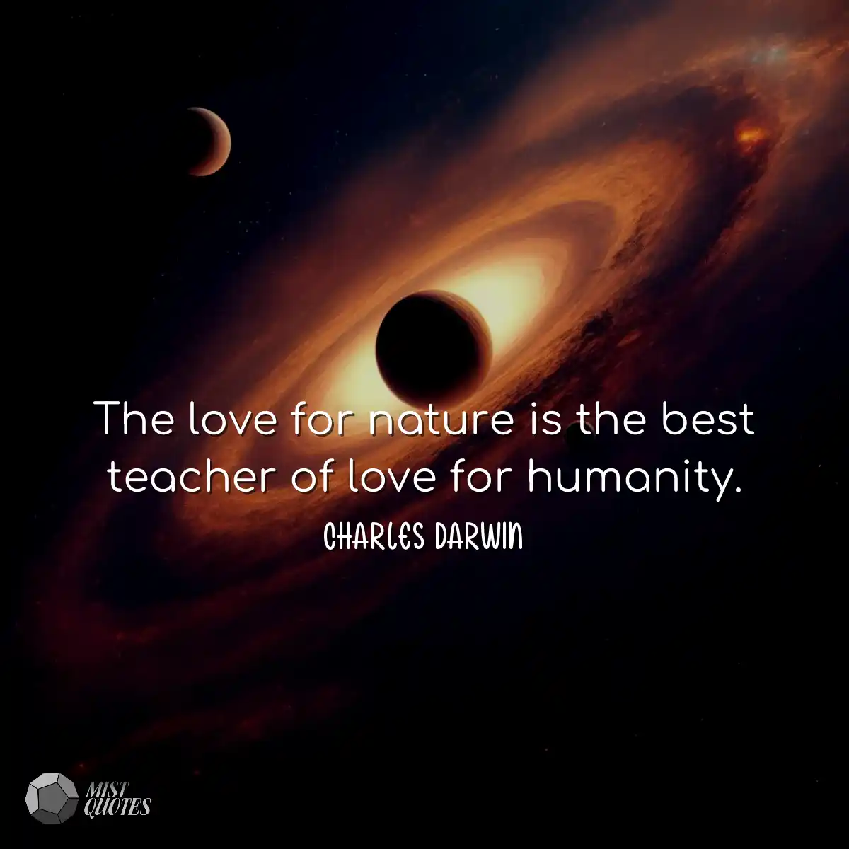 L'amour de la nature est le meilleur pro