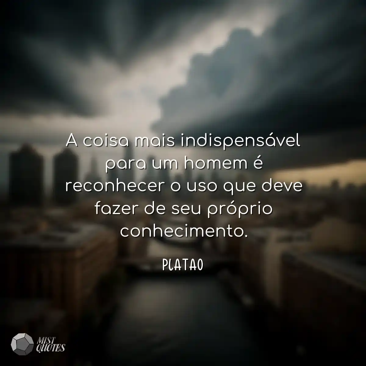 A coisa mais indispensável para um home