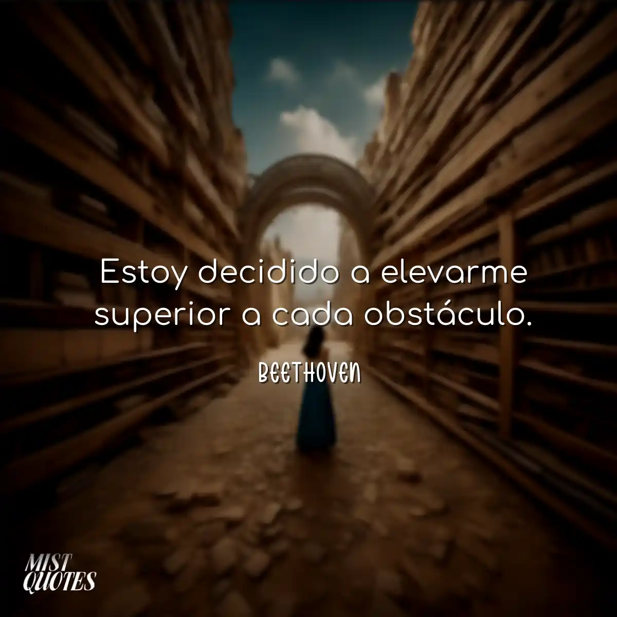 Estoy decidido a elevarme superior a cad