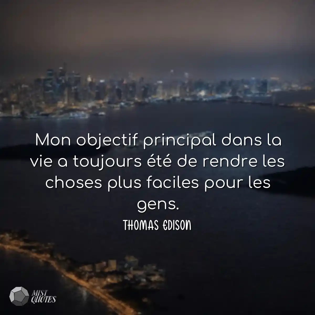 Mon objectif principal dans la vie a tou