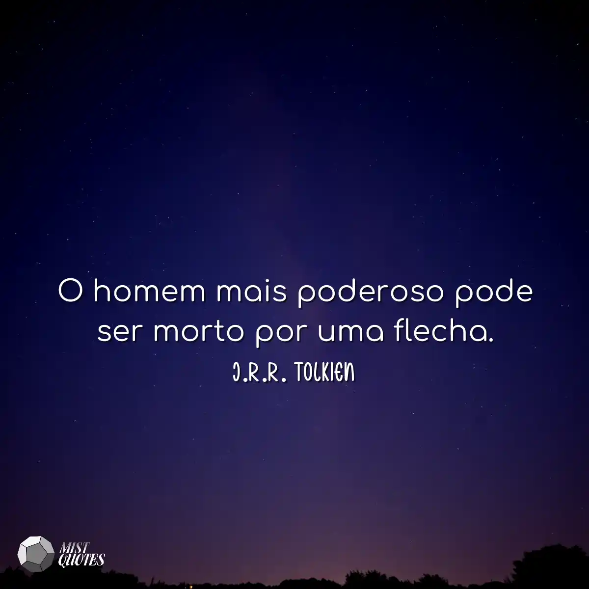 O homem mais poderoso pode ser morto por
