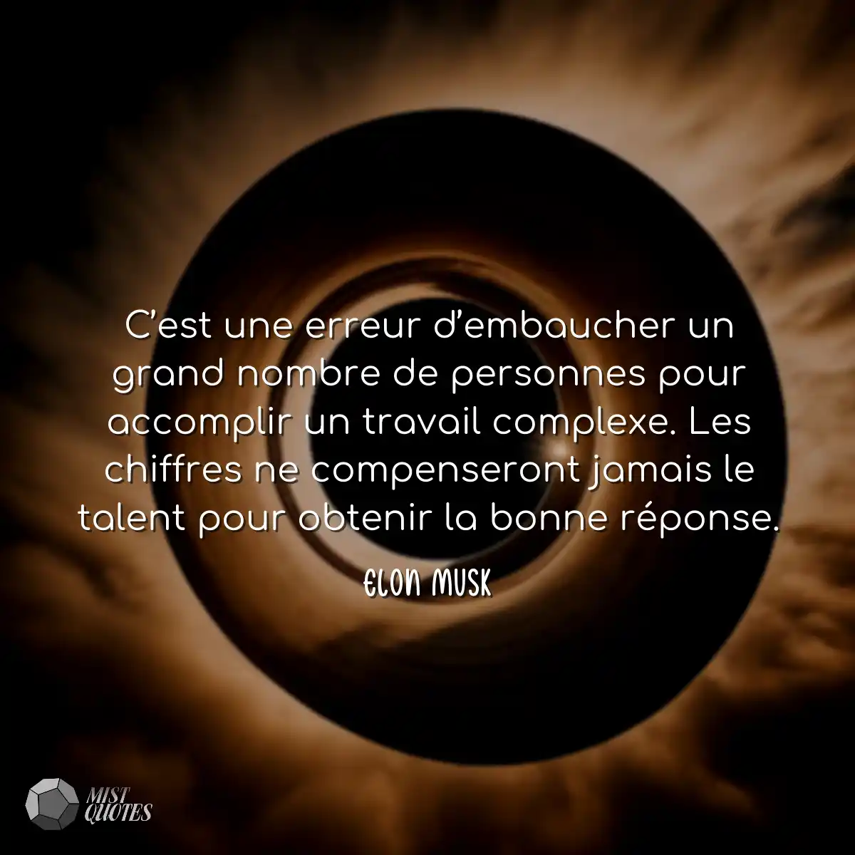 C’est une erreur d’embaucher un gran