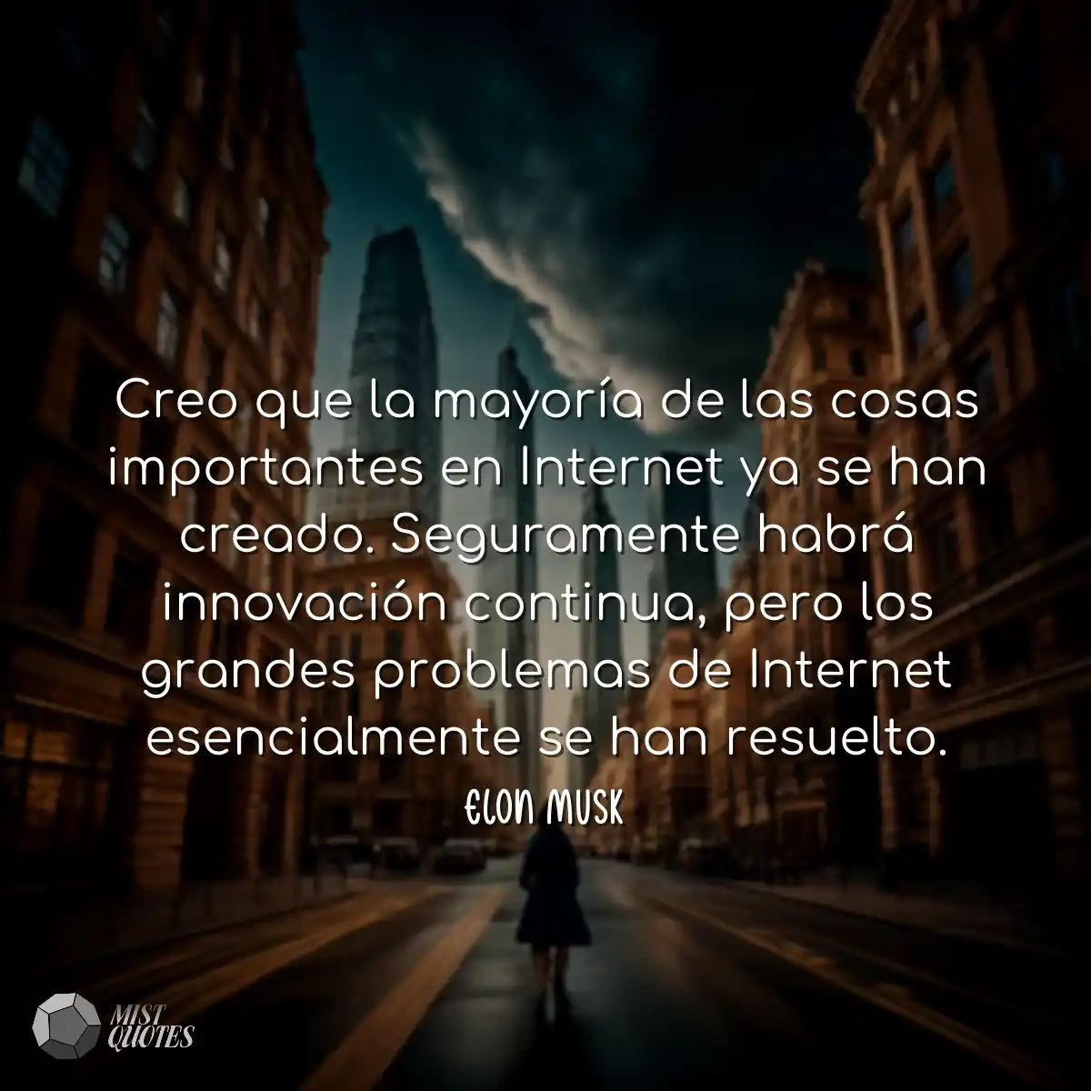 Creo que la mayoría de las cosas importantes en In