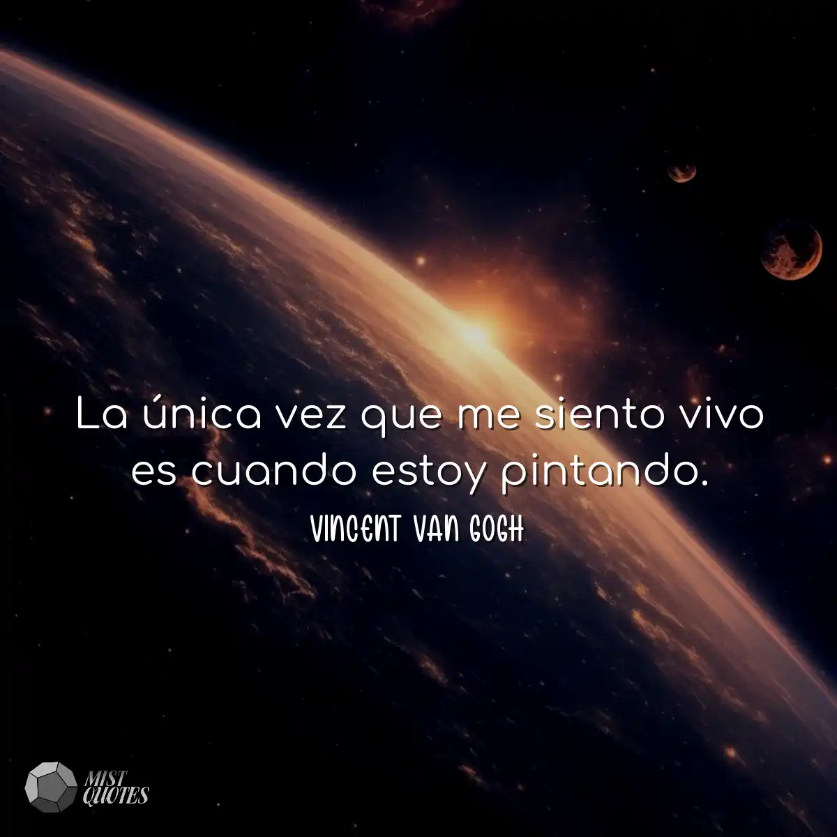 La única vez que me siento vivo es cuan