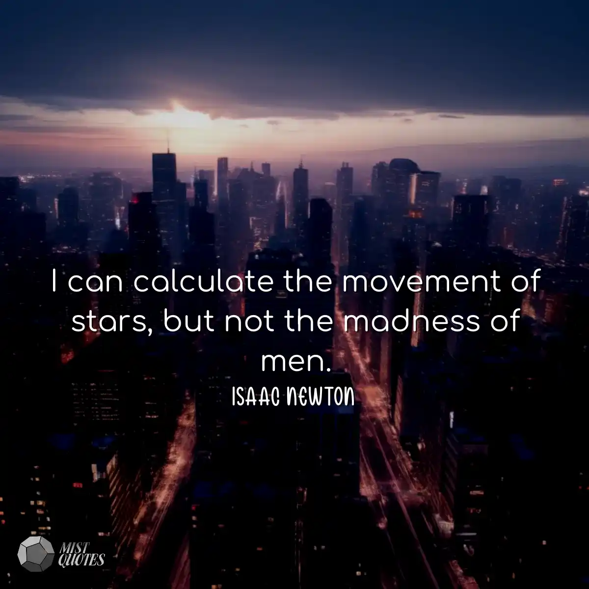 I can calculate the movement of stars, b