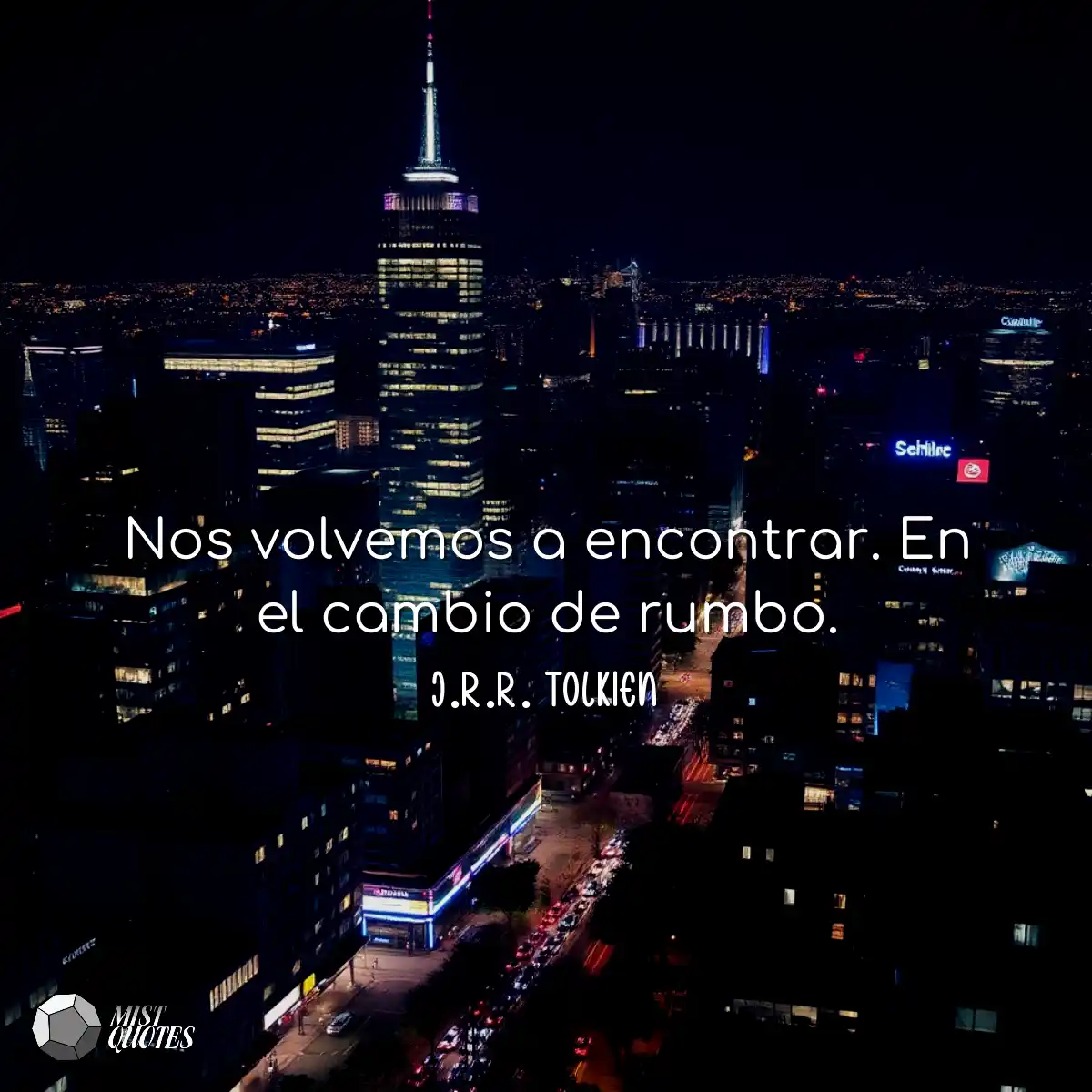 Nos volvemos a encontrar. En el cambio d