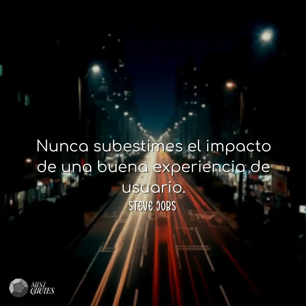 Nunca subestimes el impacto de una buena