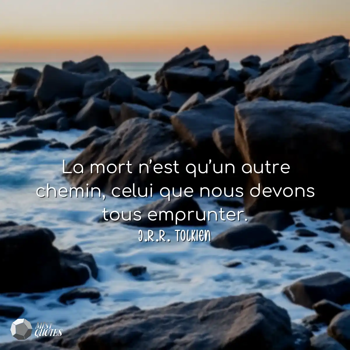 La mort n’est qu’un autre chemin, ce