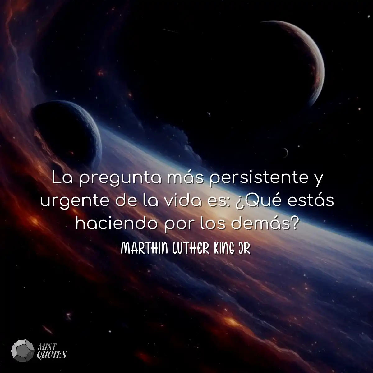 La pregunta más persistente y urgente de la vida e
