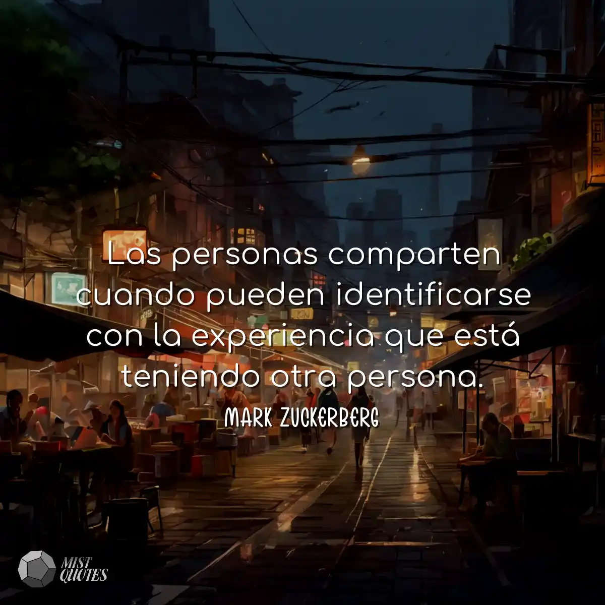 Las personas comparten cuando pueden identificarse