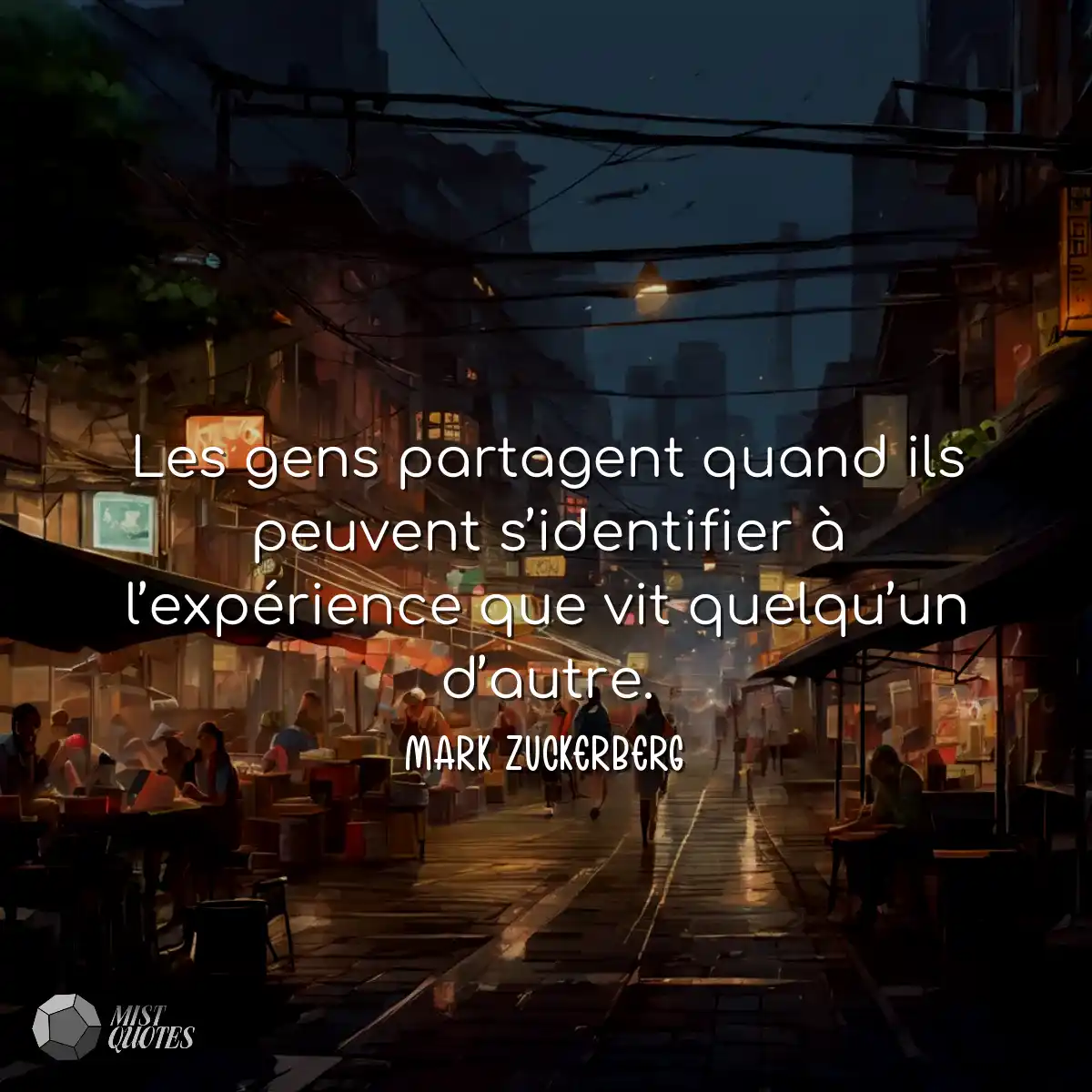 Les gens partagent quand ils peuvent s’identifier 