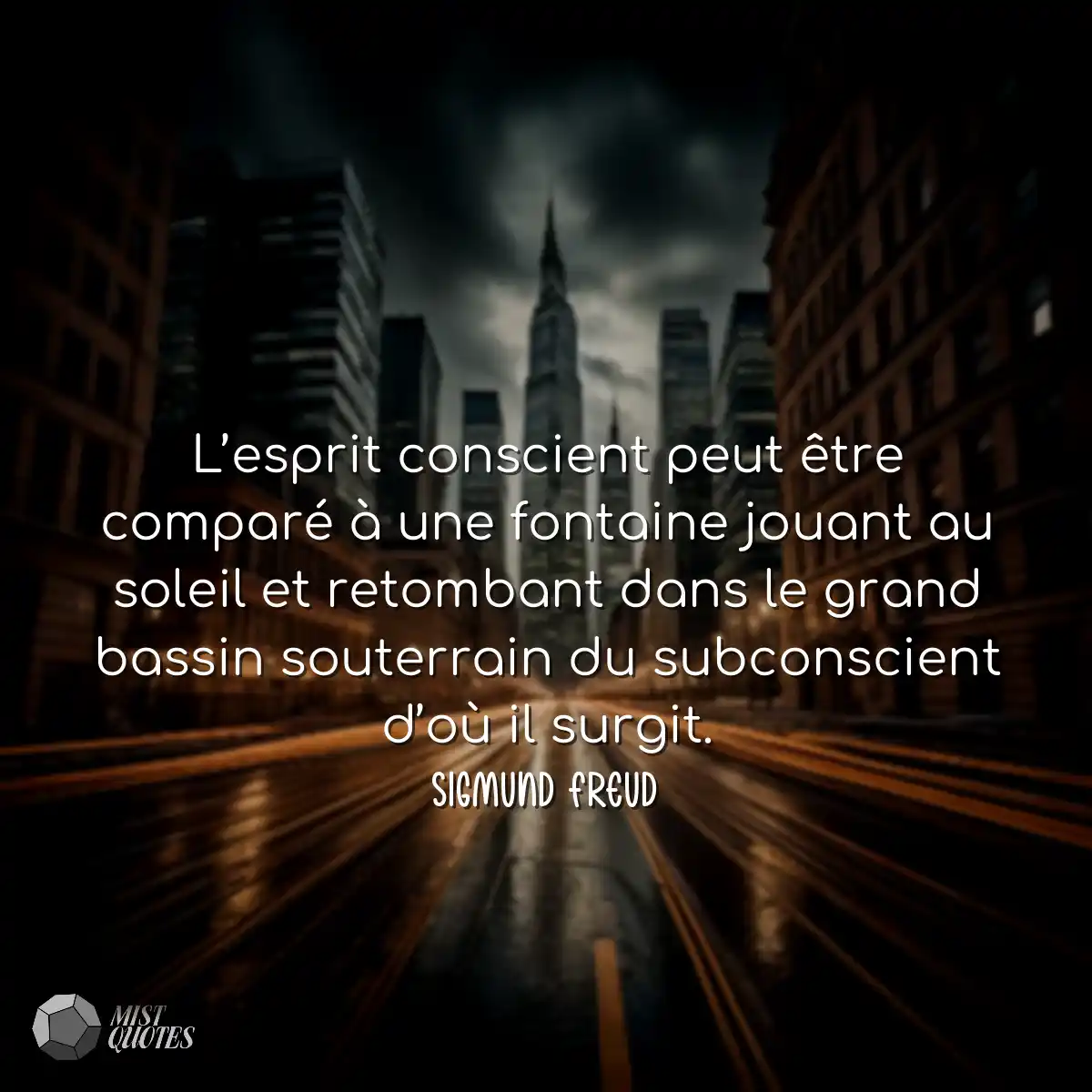 L’esprit conscient peut être comparé