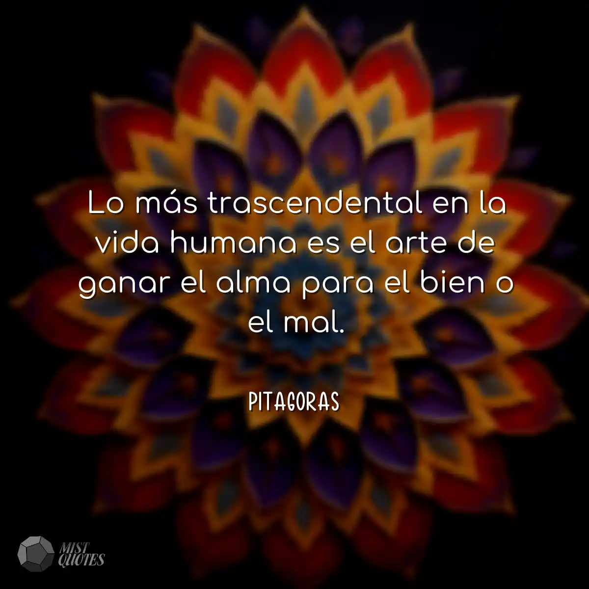 Lo más trascendental en la vida humana es el arte 