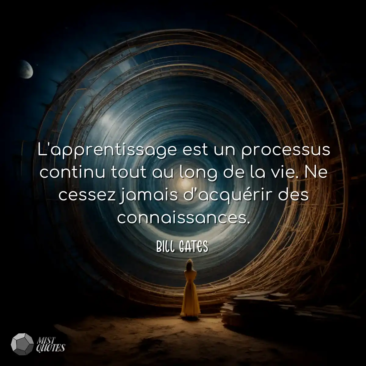 L'apprentissage est un processus continu tout au l