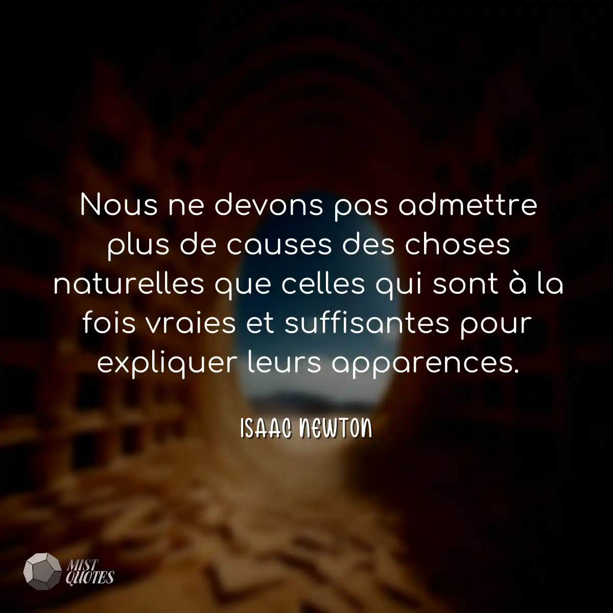Nous ne devons pas admettre plus de caus
