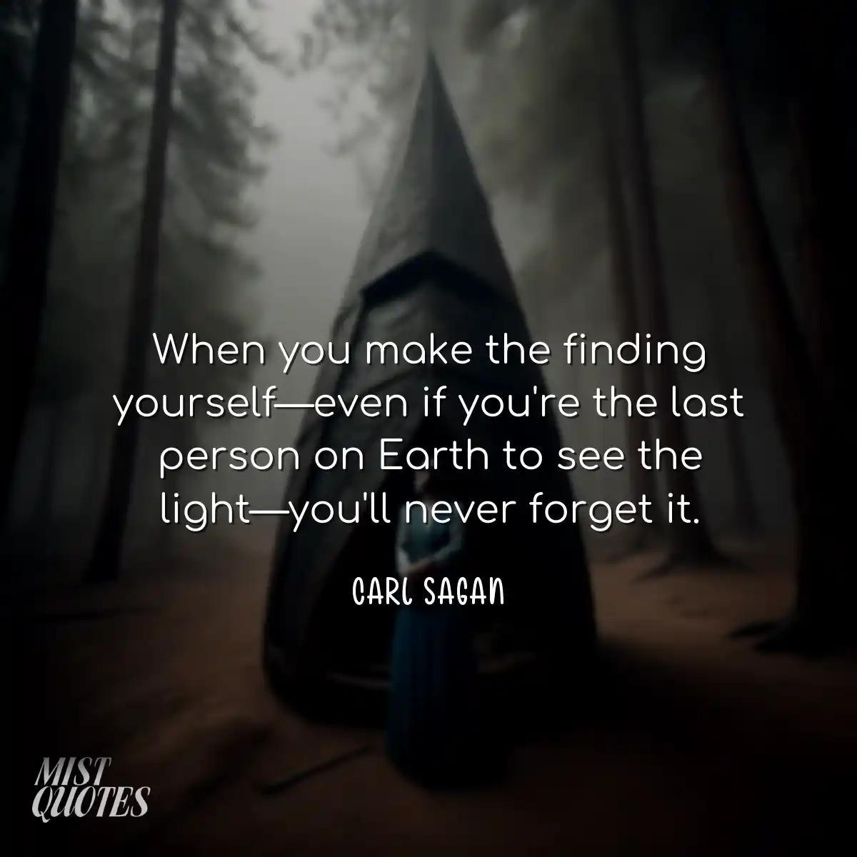 When you make the finding yourself—eve