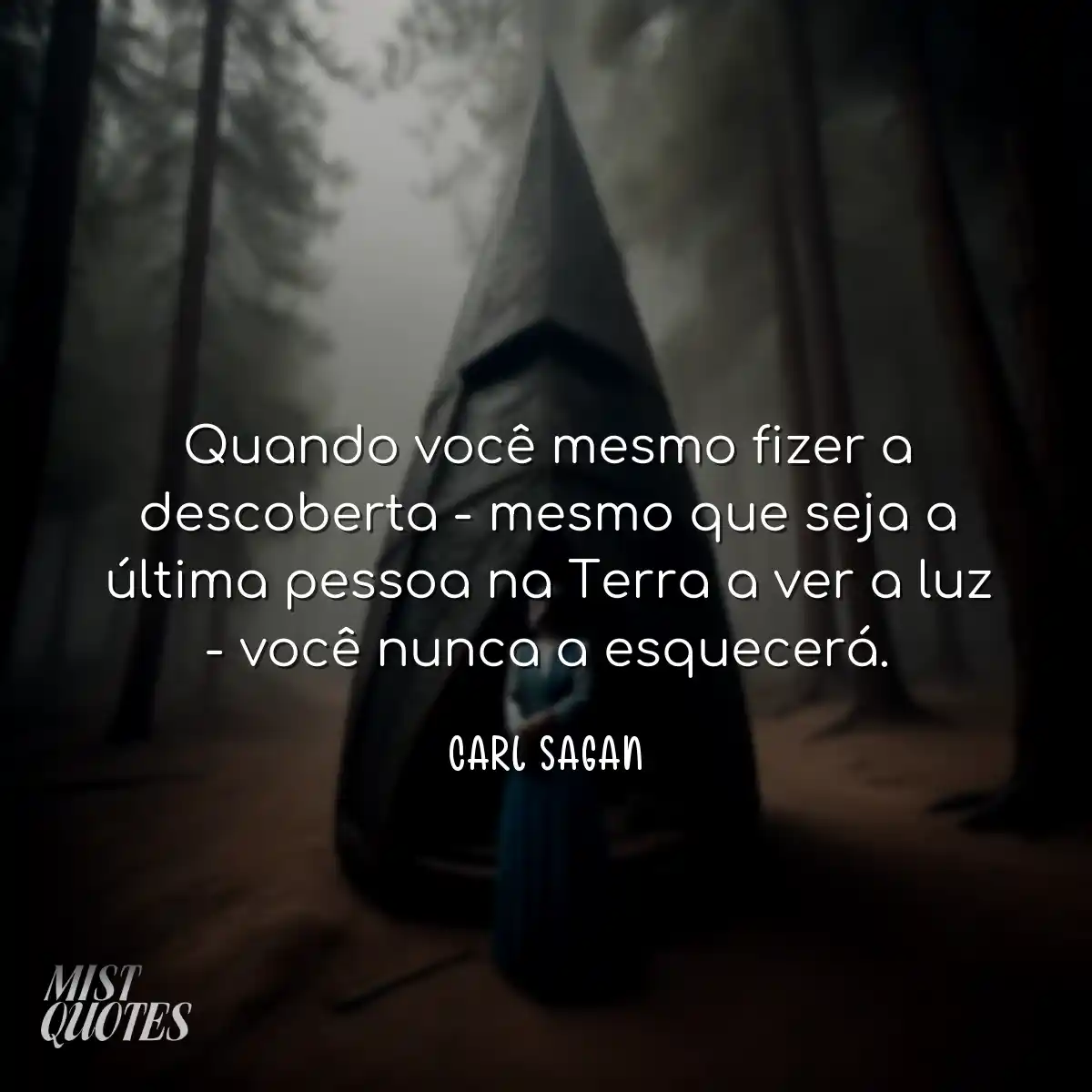 Quando você mesmo fizer a descoberta - 