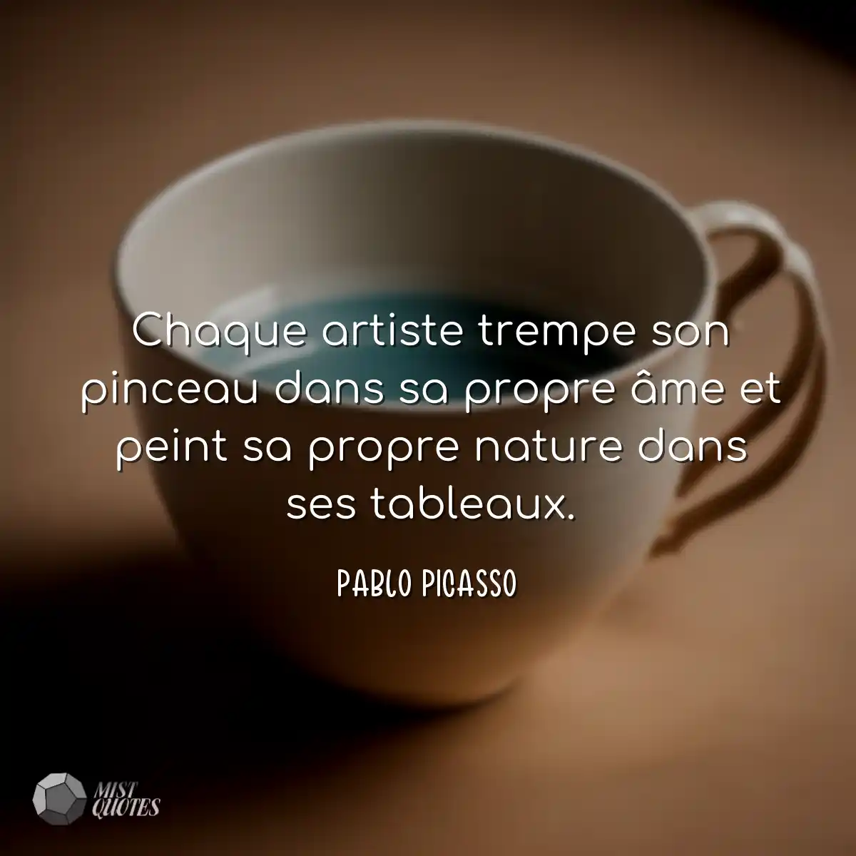 Chaque artiste trempe son pinceau dans s