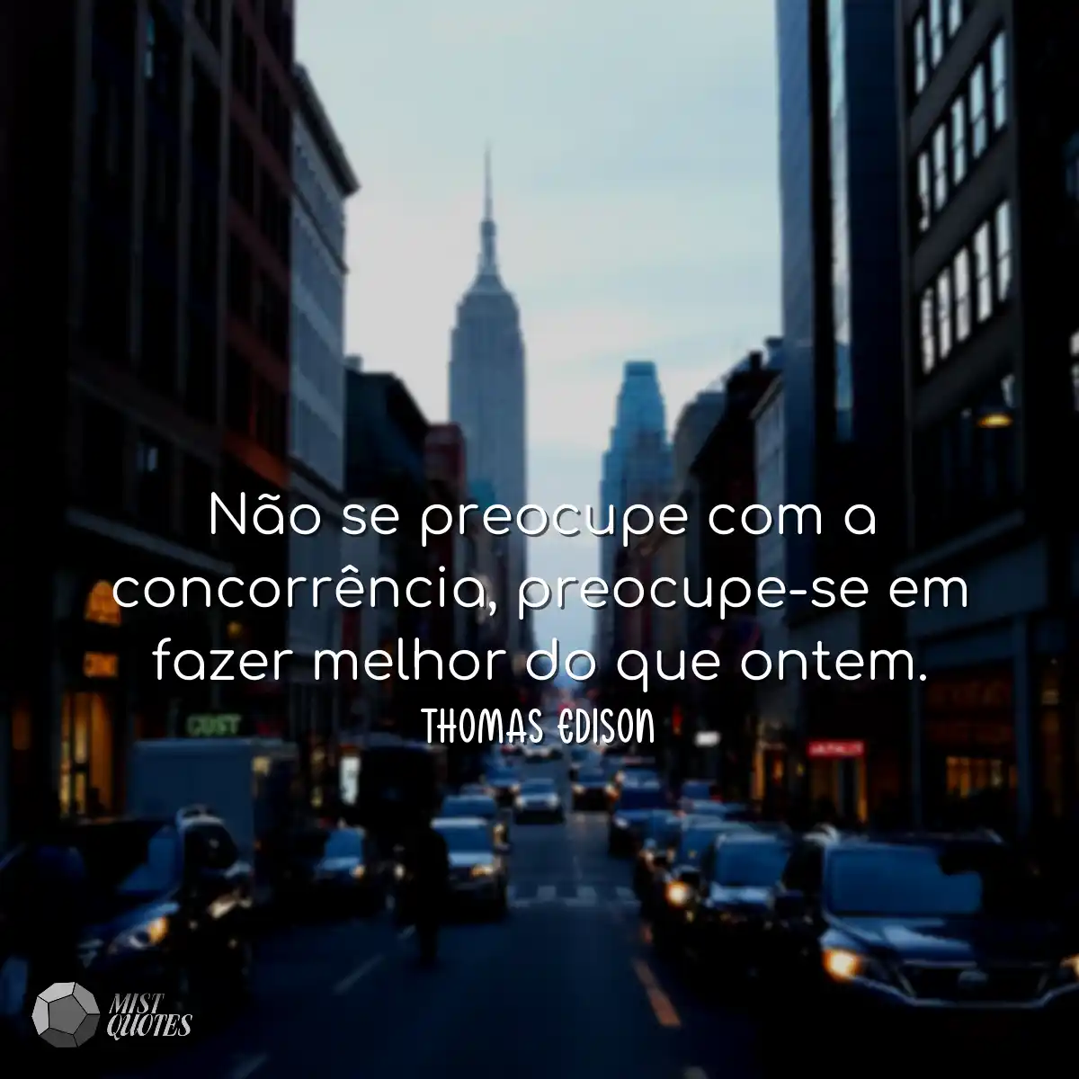 Não se preocupe com a concorrência, pr