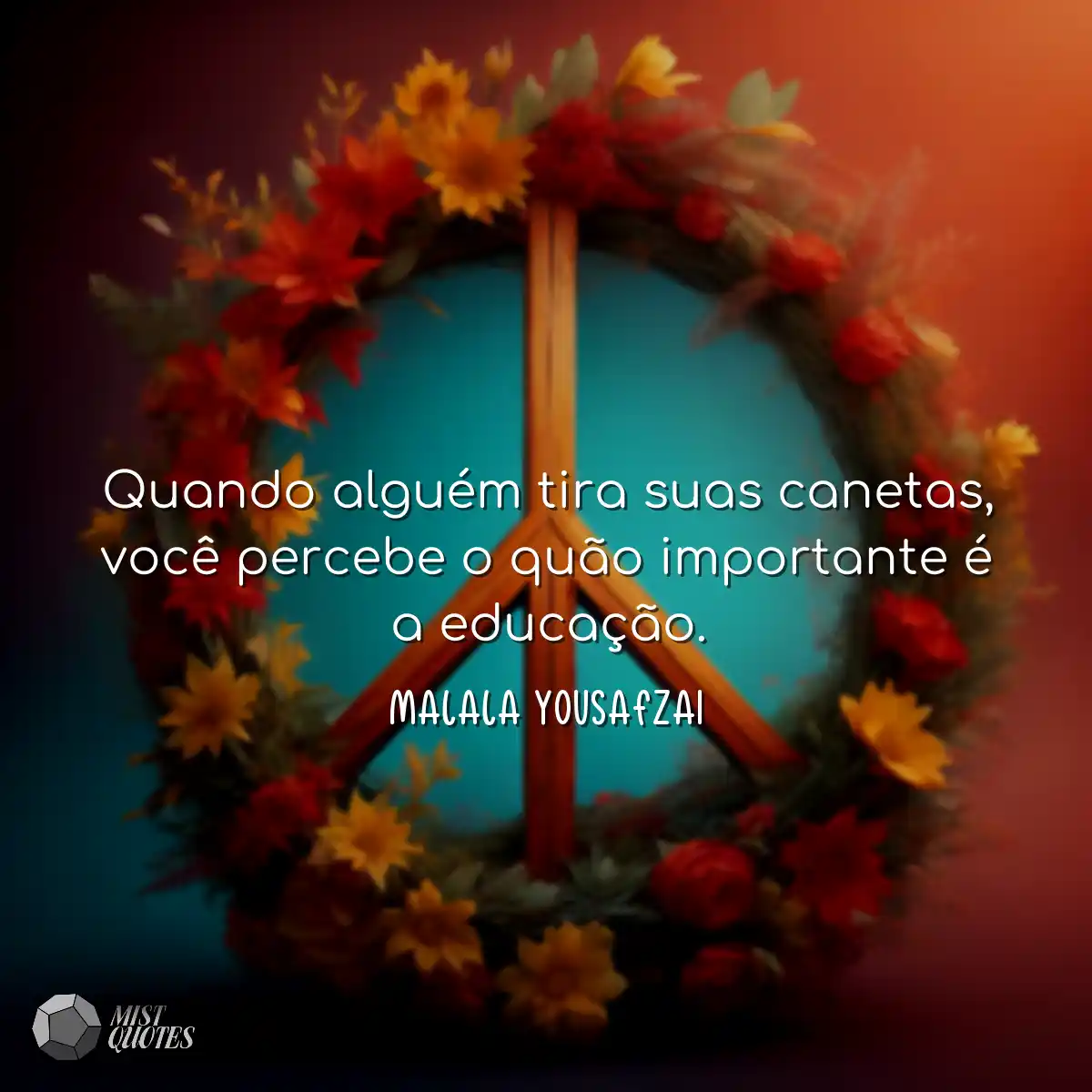 Quando alguém tira suas canetas, você percebe o qu