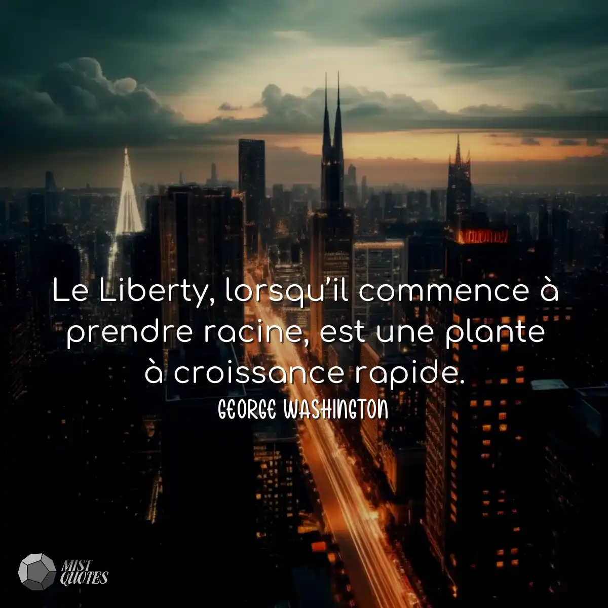 Le Liberty, lorsqu’il commence à pren