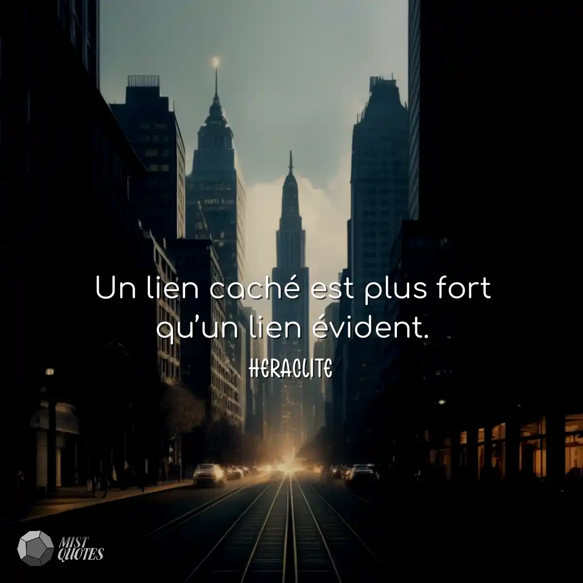 Un lien caché est plus fort qu’un lien évident.
