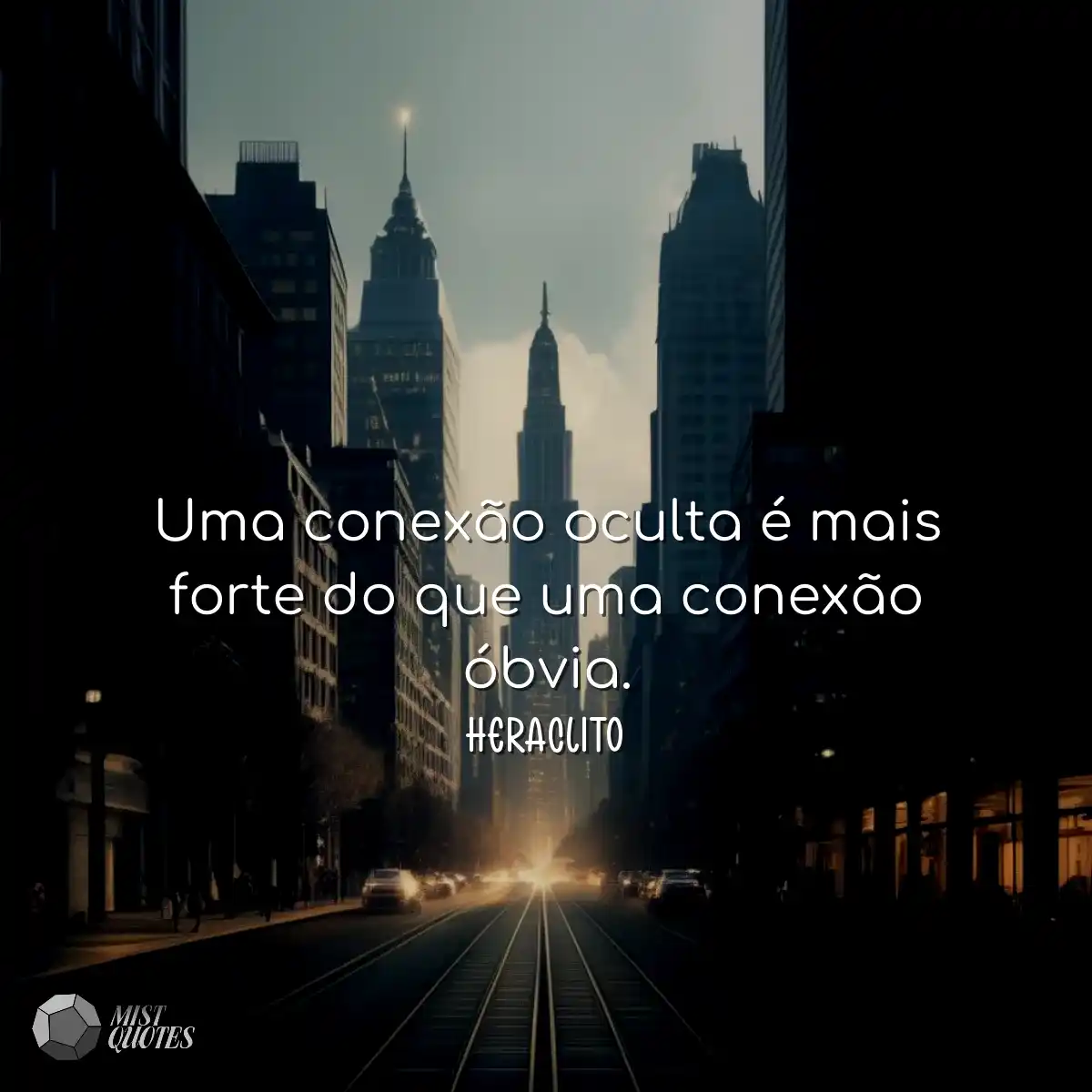 Uma conexão oculta é mais forte do que uma conexão