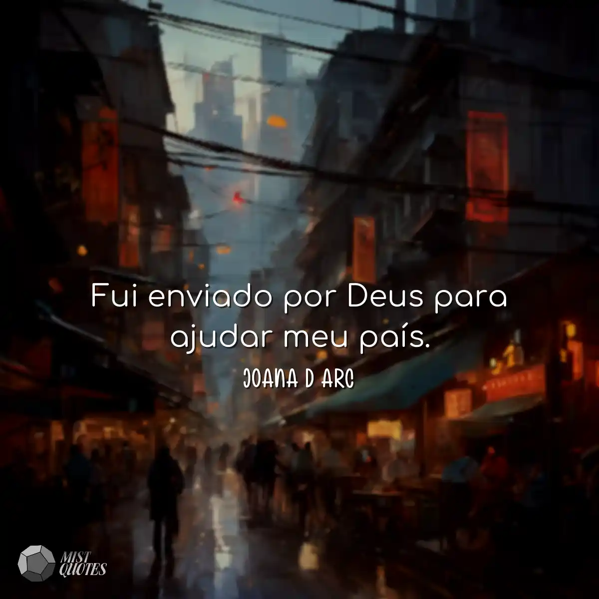 Fui enviado por Deus para ajudar meu pa