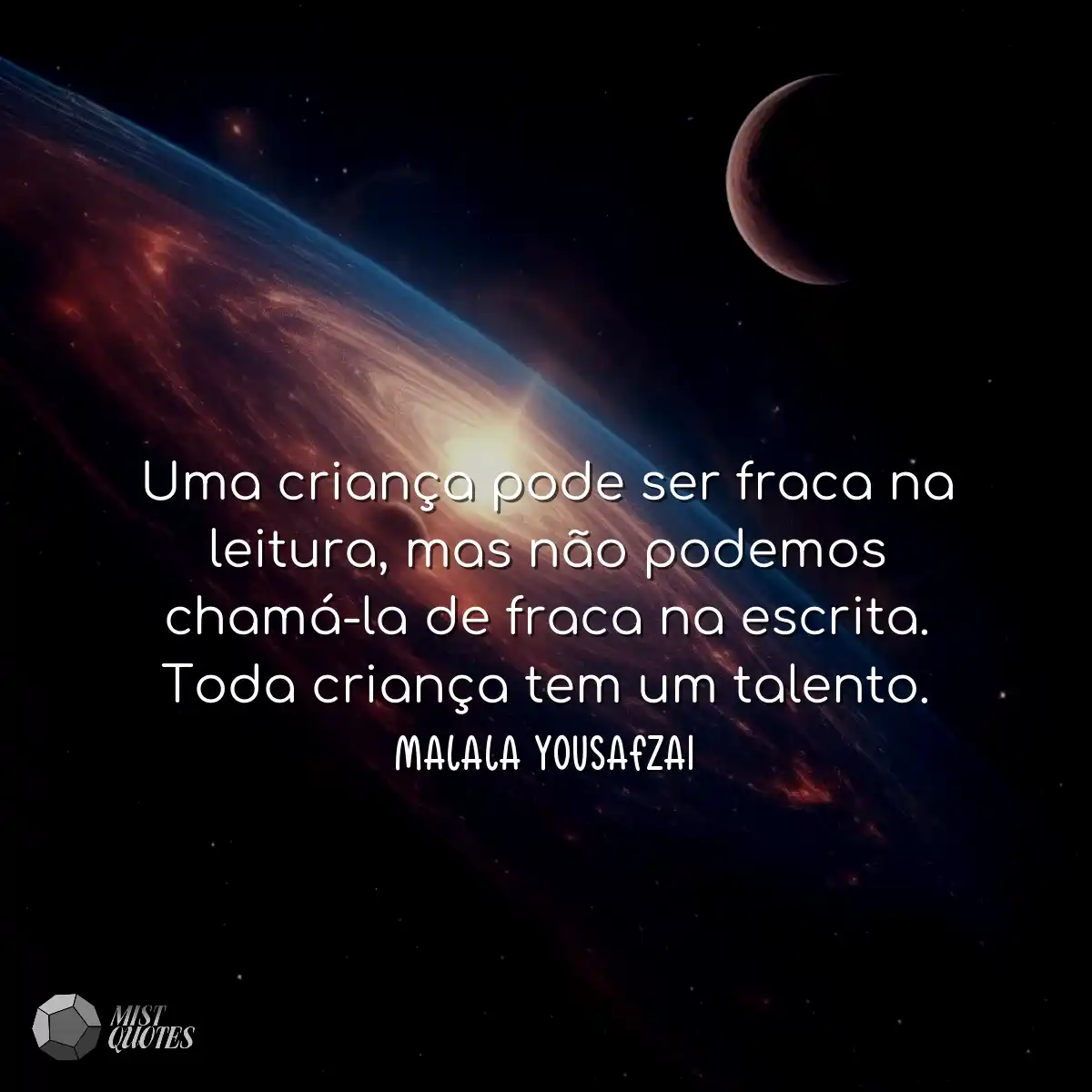 Uma criança pode ser fraca na leitura, mas não pod