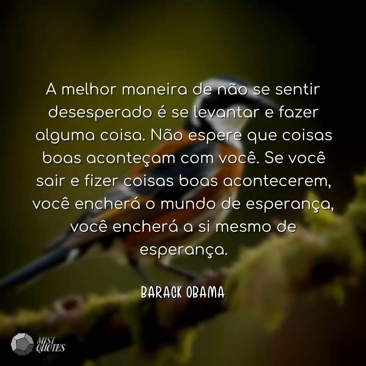A melhor maneira de não se sentir deses