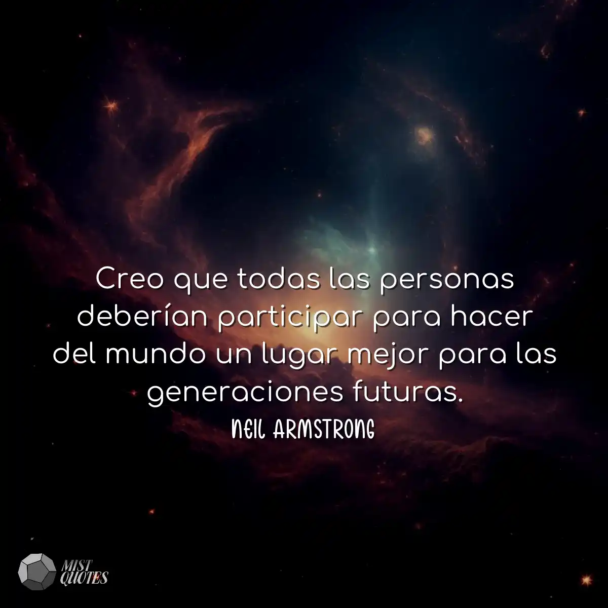 Creo que todas las personas deberían participar pa