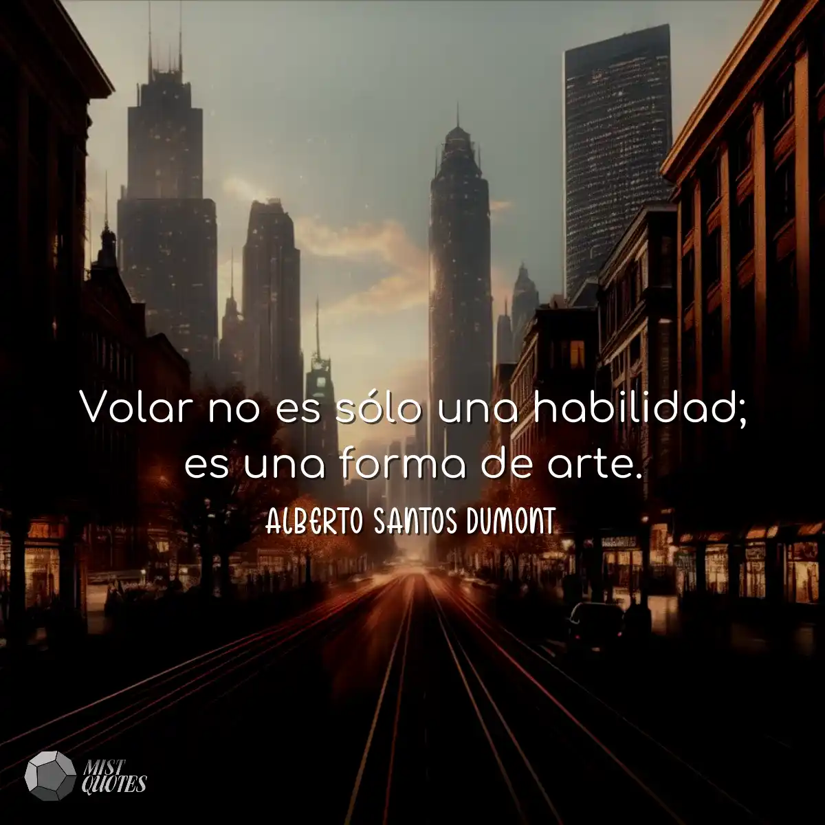 Volar no es sólo una habilidad; es una forma de ar