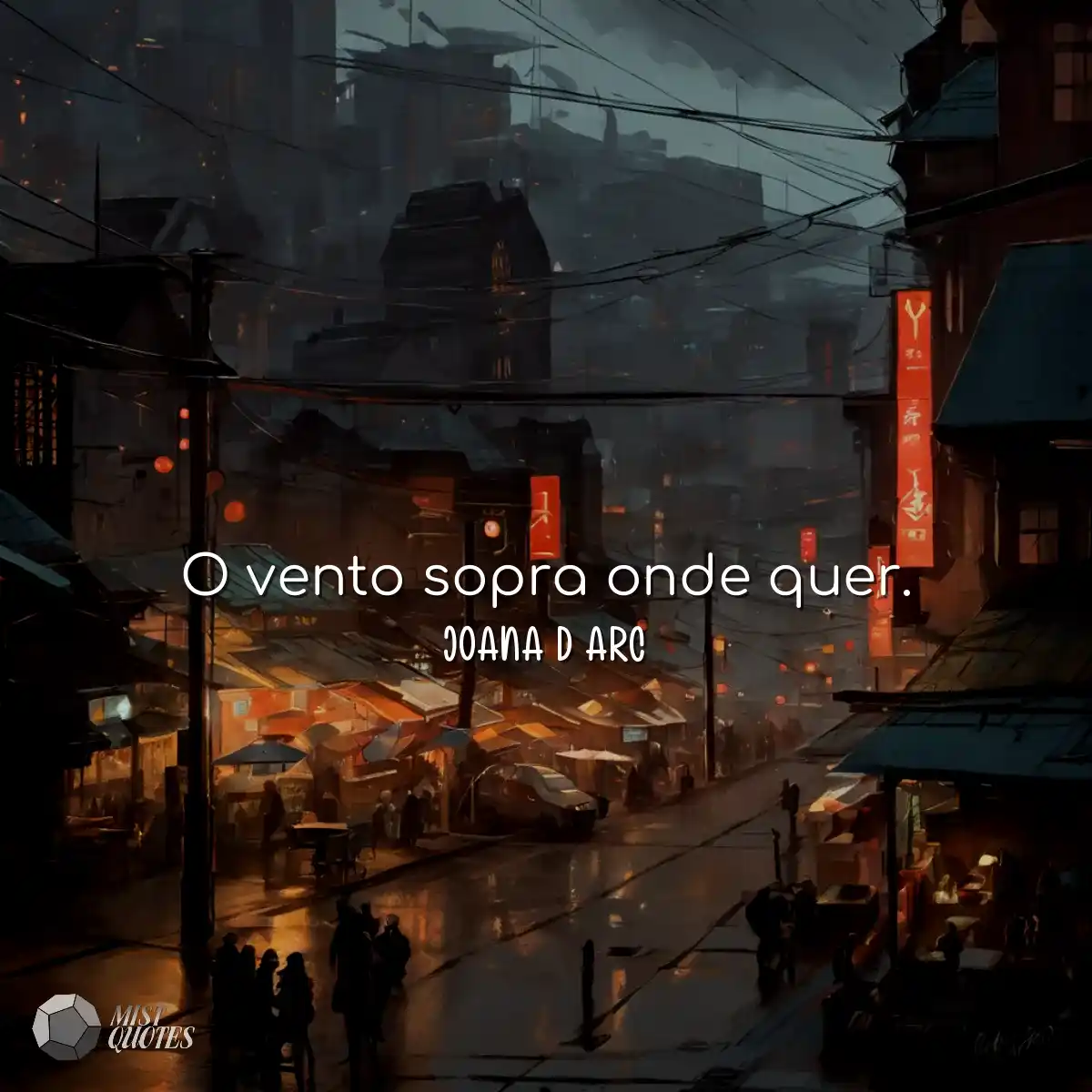 O vento sopra onde quer.