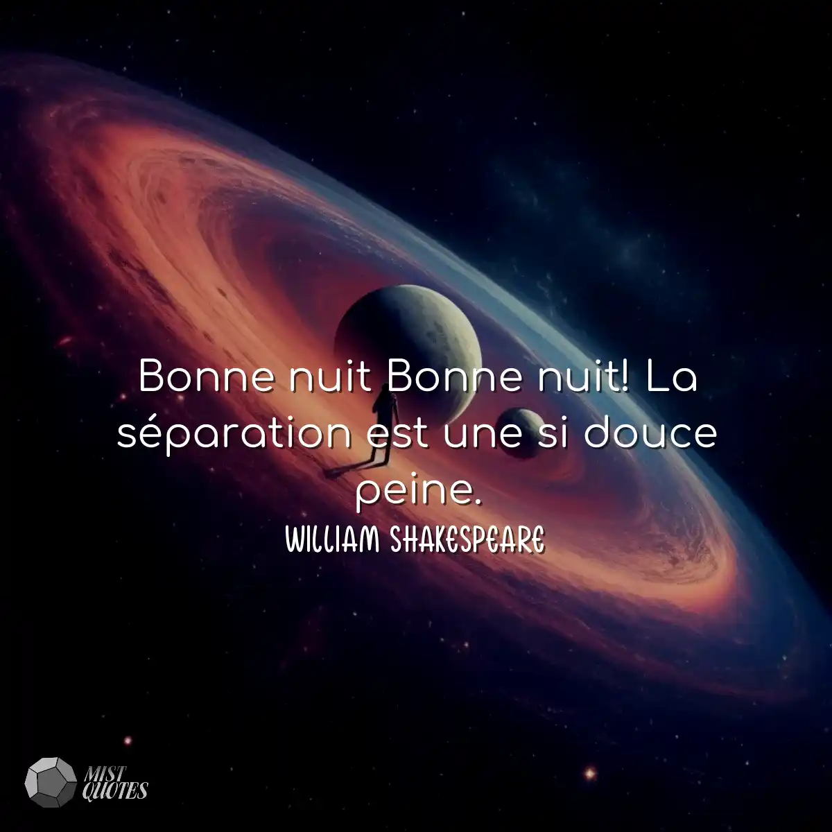 Bonne nuit Bonne nuit! La séparation es
