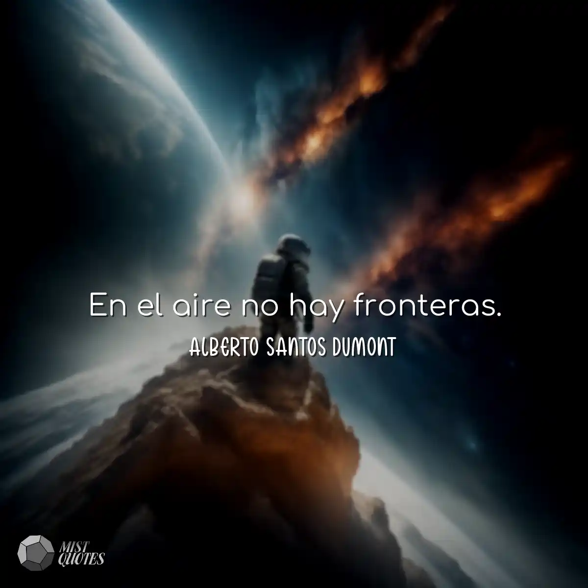En el aire no hay fronteras.