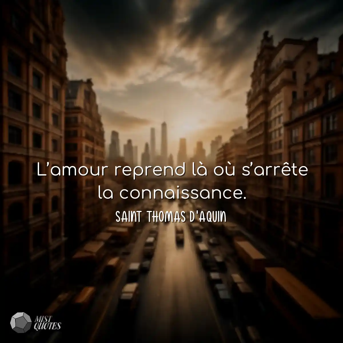 L’amour reprend là où s’arrête la