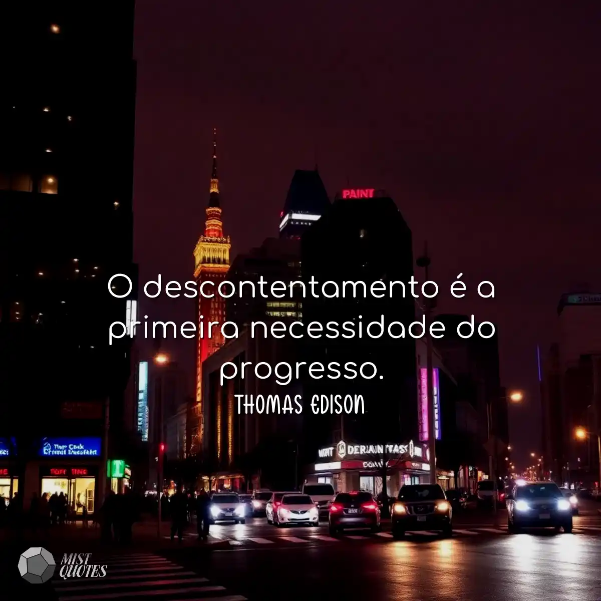 O descontentamento é a primeira necessidade do pro