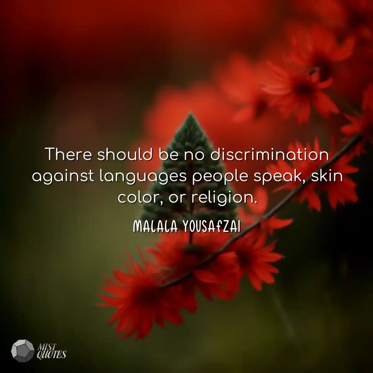 There should be no discrimination agains