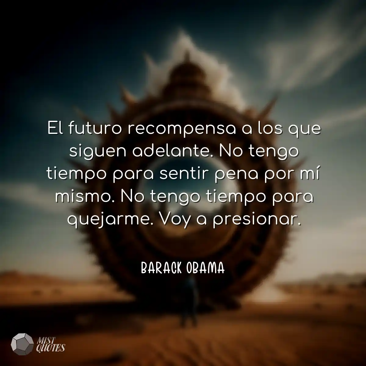 El futuro recompensa a los que siguen ad