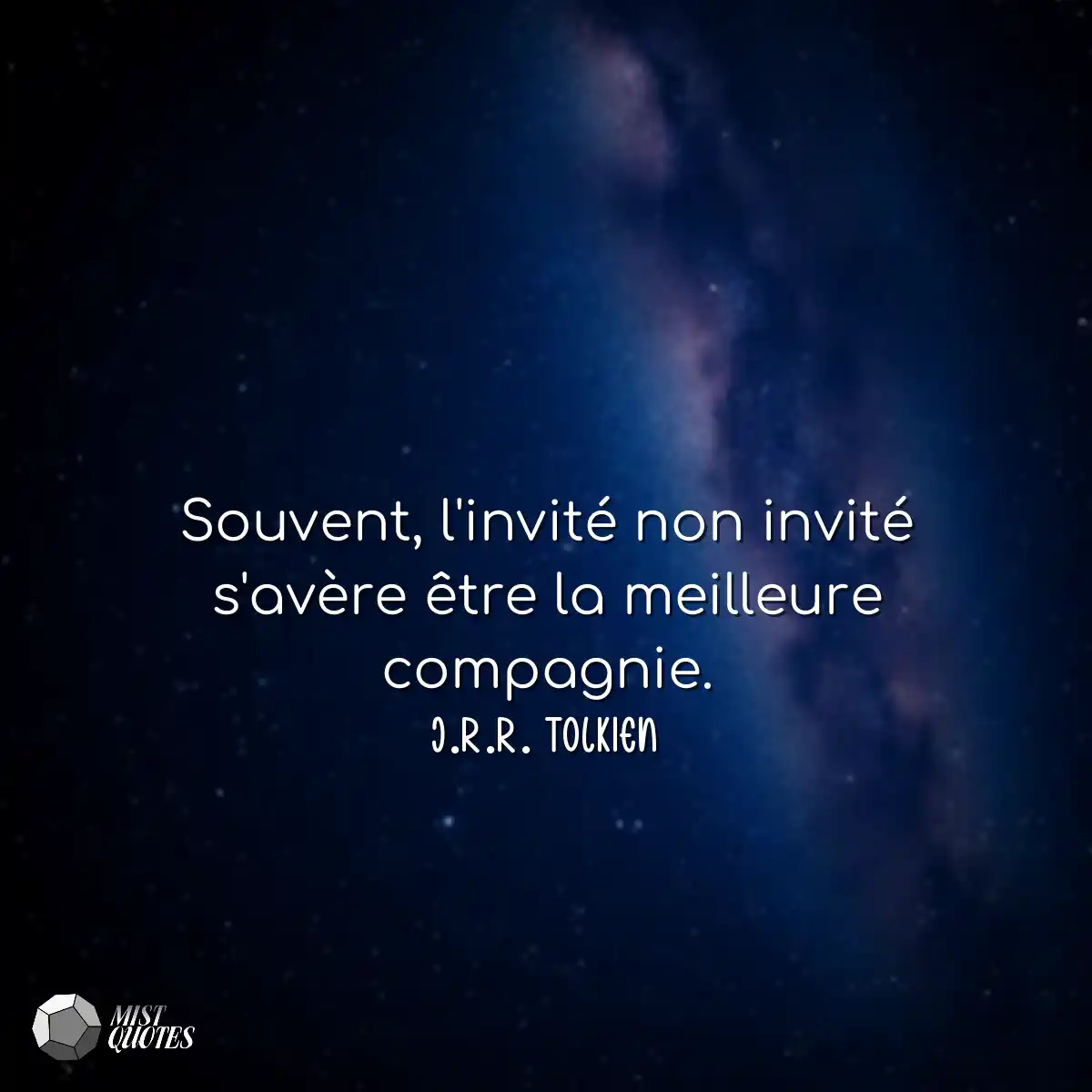 Souvent, l'invité non invité s'avère 