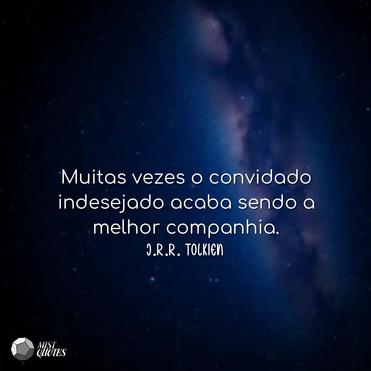 Muitas vezes o convidado indesejado acab