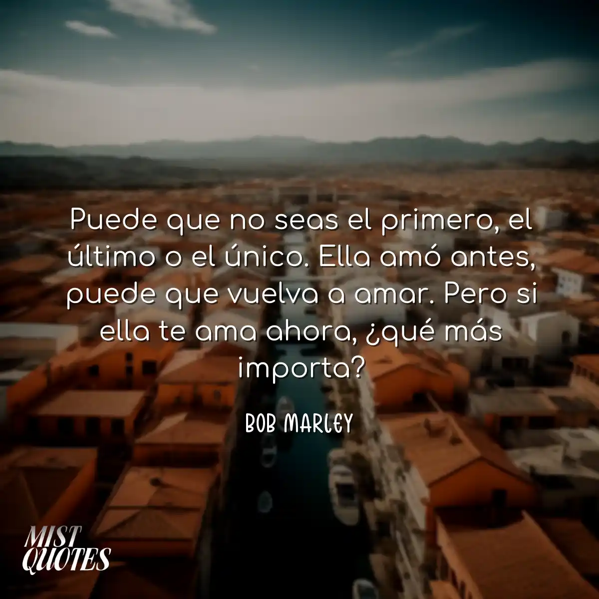 Puede que no seas el primero, el último