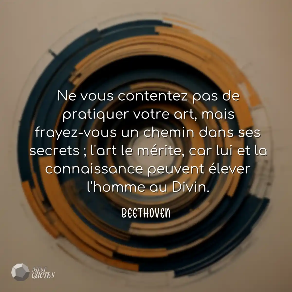 Ne vous contentez pas de pratiquer votre