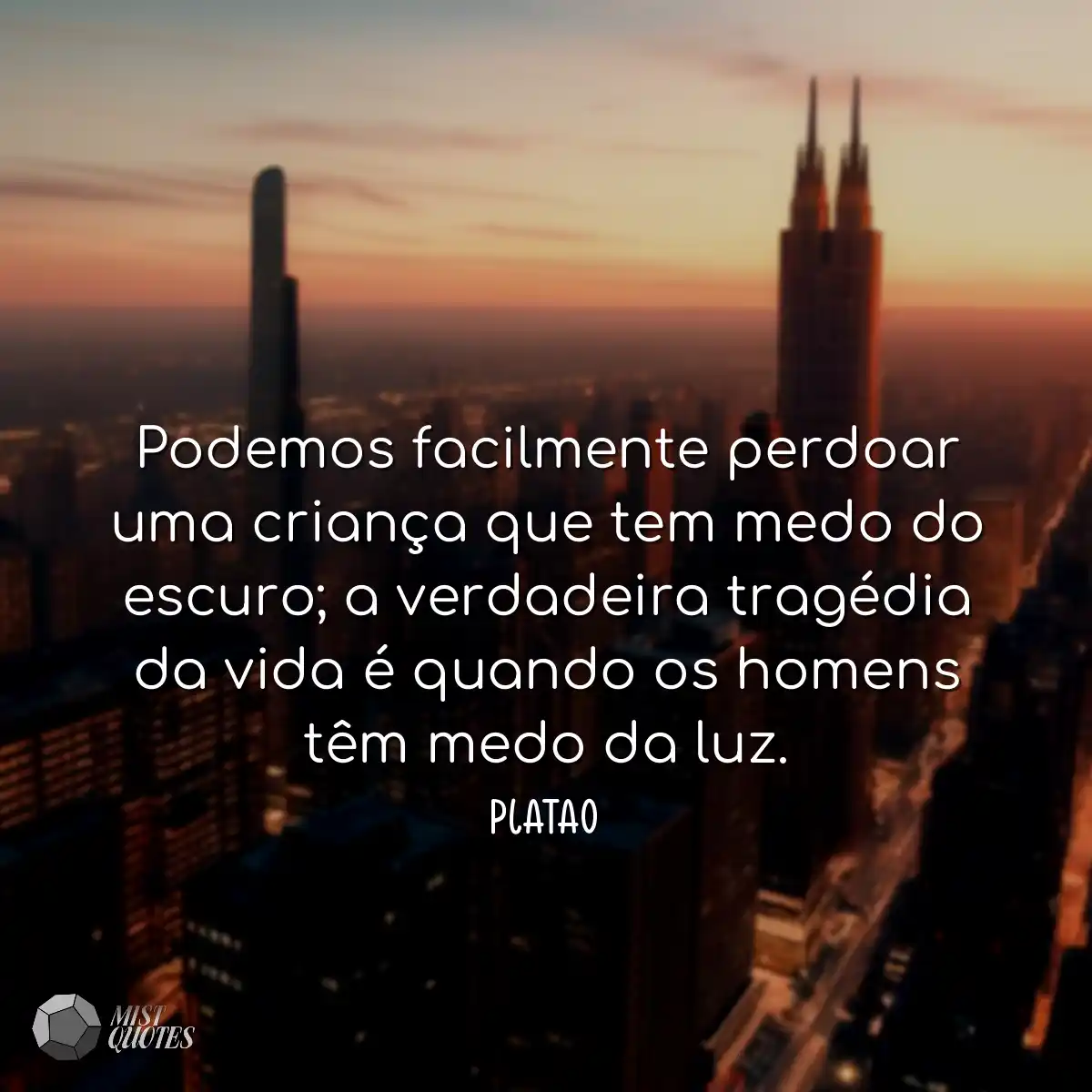 Podemos facilmente perdoar uma criança que tem med