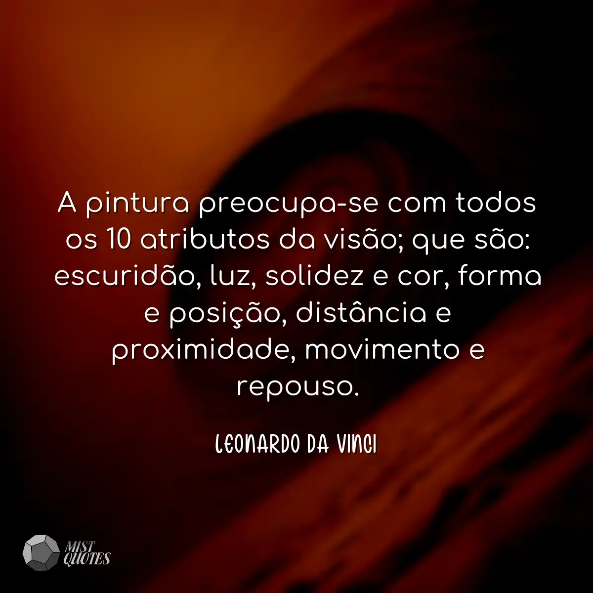 A pintura preocupa-se com todos os 10 at