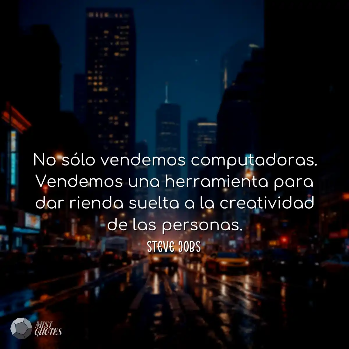 No sólo vendemos computadoras. Vendemos