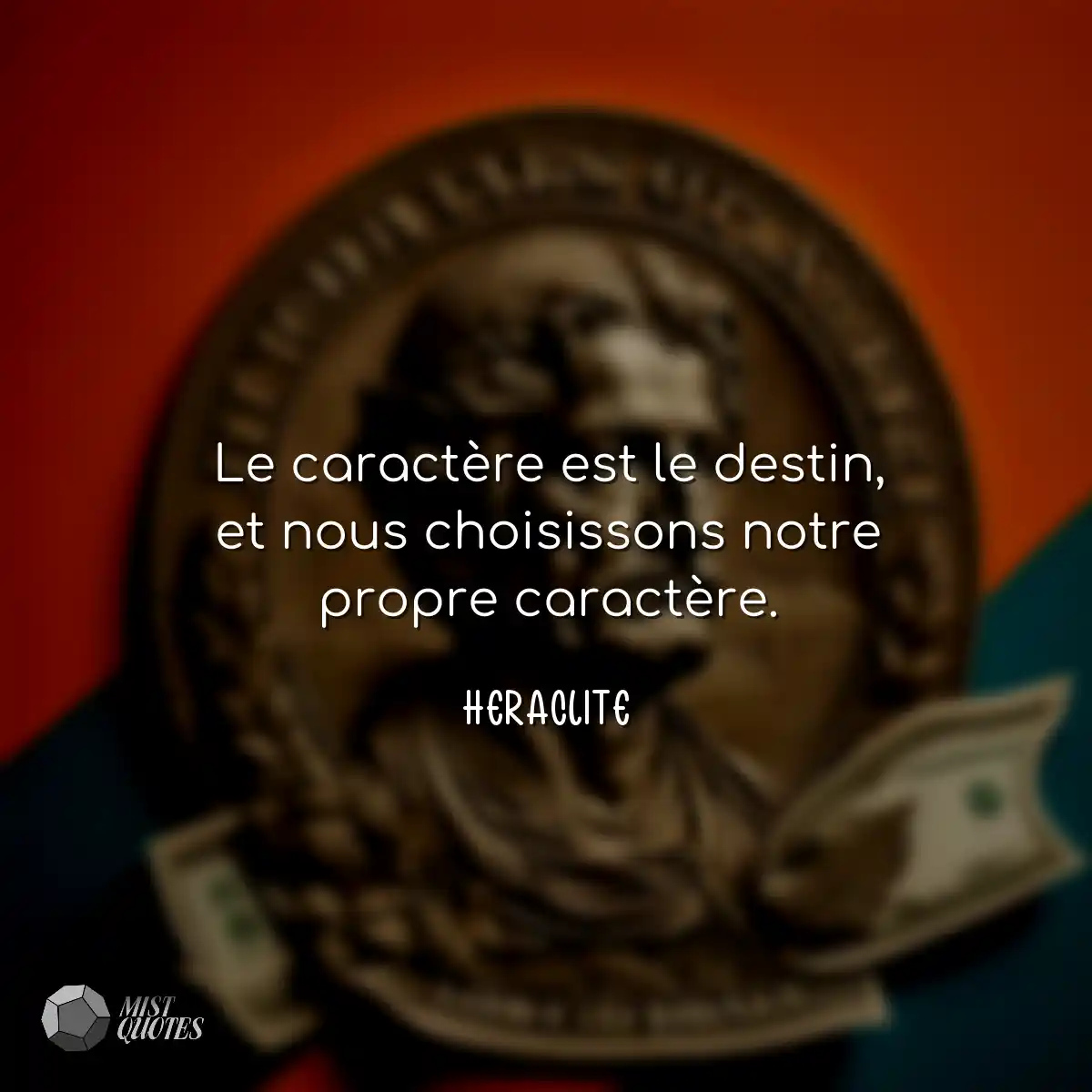 Le caractère est le destin, et nous cho