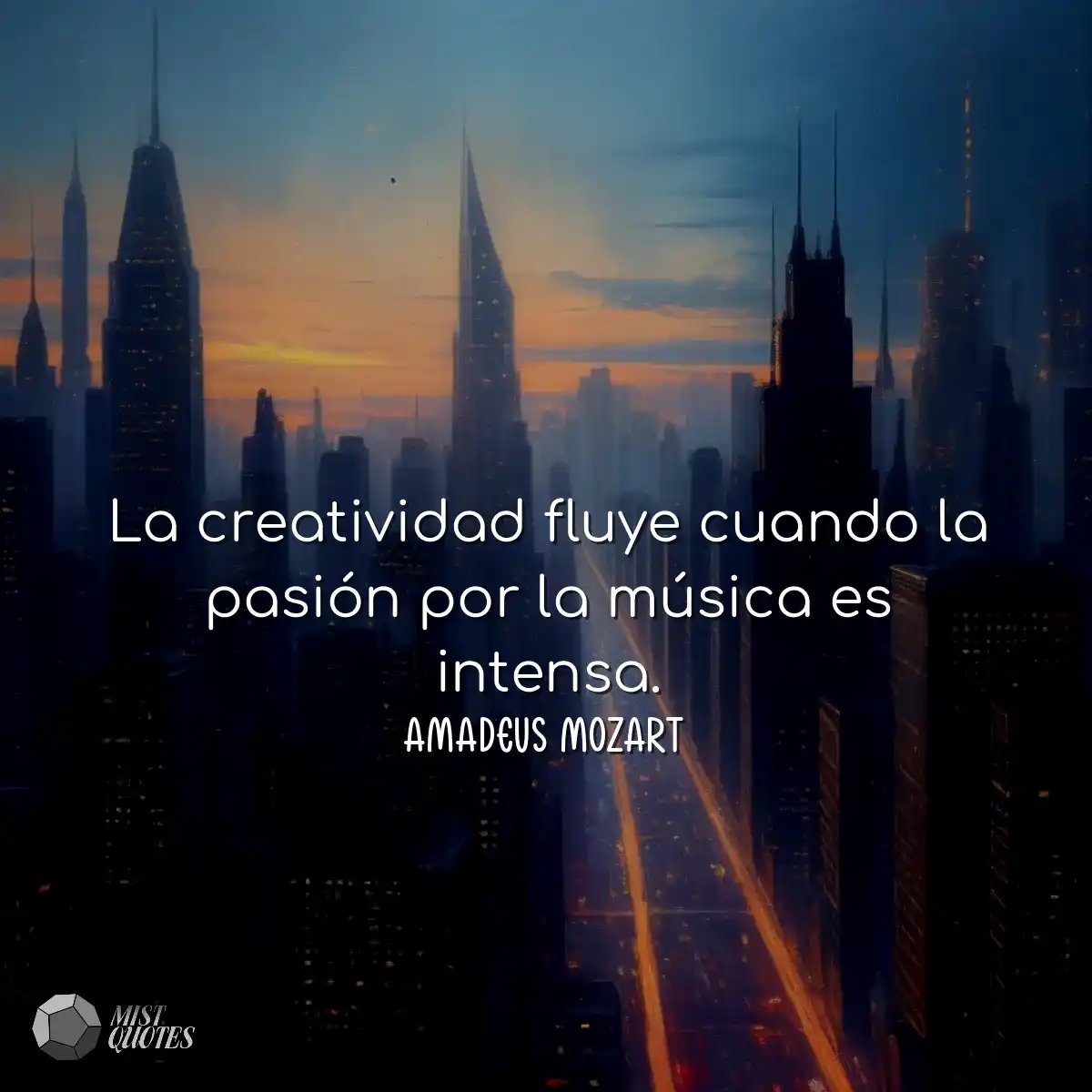 La creatividad fluye cuando la pasión p