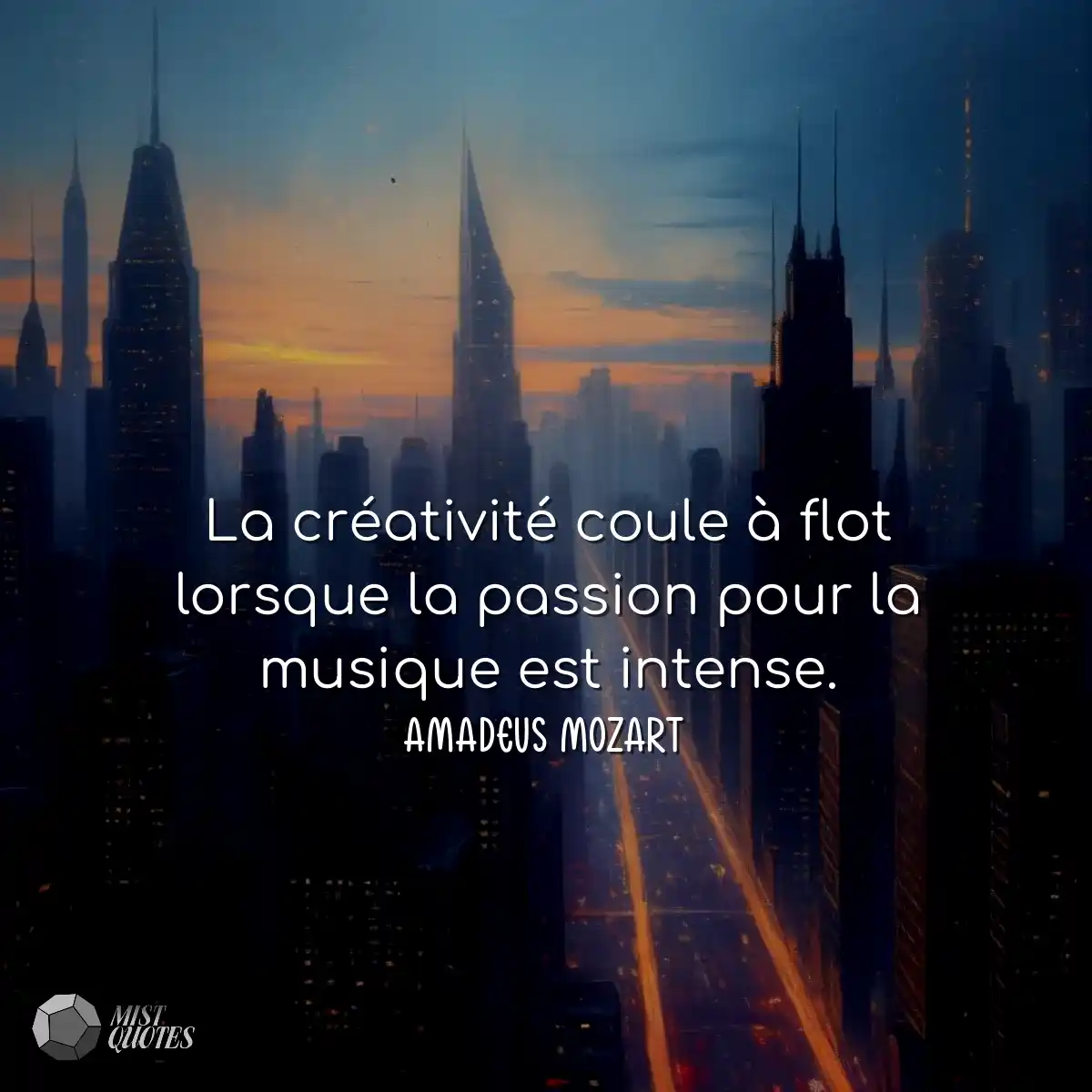 La créativité coule à flot lorsque la